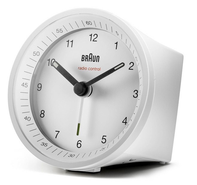 Braun BC07W DCF wit 8 cm radiogestuurde wekker