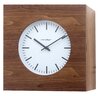 afbeelding van Balvi Qubo Oak Wood 25 cm klok