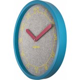 Afbeelding van NeXtime Calmer blauw 40 cm klok