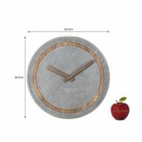 Afbeelding van NeXtime Concreto 40 cm klok