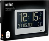 Braun BC14W-DCF zwart 26 cm radiogestuurde klok