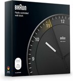 Braun BC17B-DCF zwart 30 cm radiogestuurde klok