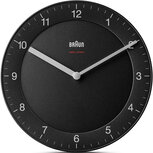 Braun BC06B DCF zwart 20 cm klok Braun BC06B DCF zwart 20 cm klok