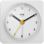 Braun BC03W wit 8 cm wekker Braun BC03W wit 8 cm wekker
