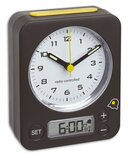 TFA Combo zwart/geel 9 cm radiogestuurde wekker TFA Combo zwart/geel 9 cm radiogestuurde wekker