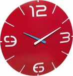 TFA Contour rood 35 cm klok TFA Contour rood 35 cm klok