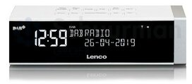 Lenco CR-630 wit DAB+ wekkerradio Lenco CR-630 wit DAB+ wekkerradio