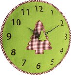 TFA Vilten Kerstboom 33 cm klok TFA Vilten Kerstboom 33 cm klok