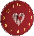 TFA Vilten Hart 33 cm klok TFA Vilten Hart 33 cm klok
