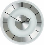 NeXtime Retro zilver 31 cm klok NeXtime Retro zilver 31 cm klok