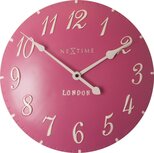 NeXtime London Arabic Pink 35 cm klok NeXtime London Arabic Pink 35 cm klok