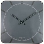 NeXtime Michael Dome grijs 35 cm klok NeXtime Michael Dome grijs 35 cm klok