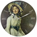 NeXtime Portrait of Mrs. Sériziat 50 cm klok NeXtime Portrait of Mrs. Sériziat 50 cm klok
