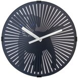 NeXtime Kwispelende Hond zwart 30 cm motion klok NeXtime Kwispelende Hond zwart 30 cm motion klok