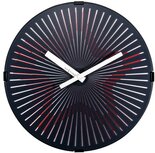 NeXtime Fonkelende ster zwart 30 cm motion klok NeXtime Fonkelende ster zwart 30 cm motion klok