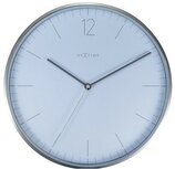NeXtime Essential Silver wit 34 cm klok NeXtime Essential Silver wit 34 cm klok