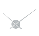 NeXtime Small Hands zilver 48 cm klok NeXtime Small Hands zilver 48 cm klok