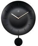NeXtime nXt Bowl zwart 30 cm klok NeXtime nXt Bowl zwart 30 cm klok