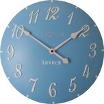 NeXtime London Arabic Blue 35 cm klok NeXtime London Arabic Blue 35 cm klok