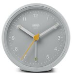 Braun BC12G grijs 8 cm wekker Braun BC12G grijs 8 cm wekker