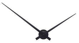NeXtime Hands zwart 85 cm klok NeXtime Hands zwart 85 cm klok
