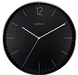 NeXtime Essential zwart 40 cm klok NeXtime Essential zwart 40 cm klok