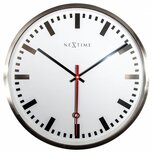 NeXtime Super Station Stripe 55 cm klok NeXtime Super Station Stripe 55 cm klok
