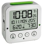 TFA Bingo zilver 8 cm radiogestuurde wekker TFA Bingo zilver 8 cm radiogestuurde wekker