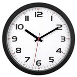 TFA Minimalistic Numbers zwart 31 cm klok TFA Minimalistic Numbers zwart 31 cm klok