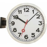NeXtime Station wit 38 cm klok NeXtime Station wit 38 cm klok