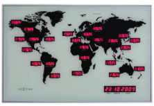NeXtime World Time Digit klok NeXtime World Time Digit klok