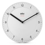 Braun BC06W-DCF wit 20 cm klok Braun BC06W-DCF wit 20 cm klok