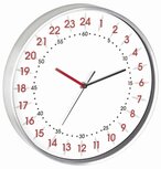 TFA 24-hours-dial wit 30 cm klok TFA 24-hours-dial wit 30 cm klok
